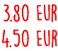 3.80 Eur 4.50 Eur