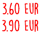 3.60 Eur 3.90 Eur